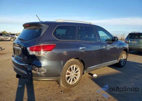 2015 Nissan Pathfinder S z USA, uszkodzony, nr VIN 5N1AR2MM5FC607064